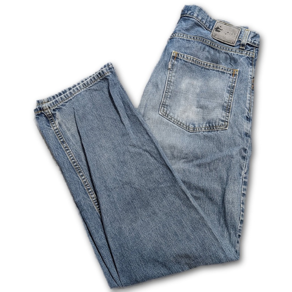 Levi's SilverTab Mens Jeans Blue 34x34 Skate Y2K Baggy Denim Light Wash W34 L34